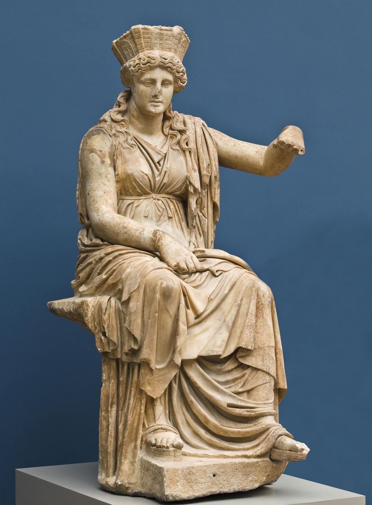 rhea goddess cybele god greek mythology titans kybele statue mother goddesses roman zeus gods ancient bossy sculpture myths fools tutorial
