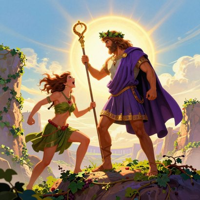 The Wanderings of Dionysus - Dionysus